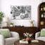 «Pizza and Snacks», reproduction de nourriture, impression sur toile encadrée-126032135-126032136
