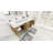 Glasgow 59'' Double Bathroom Vanity with Acrylic Top-1074465192-1193808167