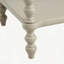 Table de chevet crème antique