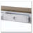 Antique White 2-drawer Console Table