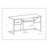 Hampden Solid Wood Iron Writing Desk