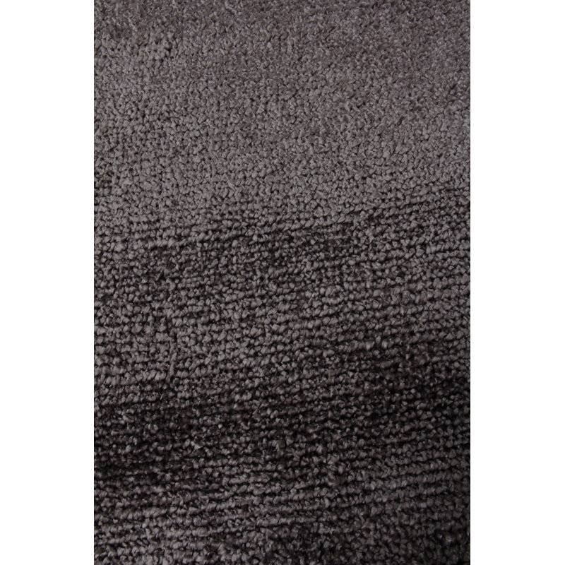 Calla Hand-Loomed Synthetic Dark Brown Area Rug, Rectangle 6' x 9'