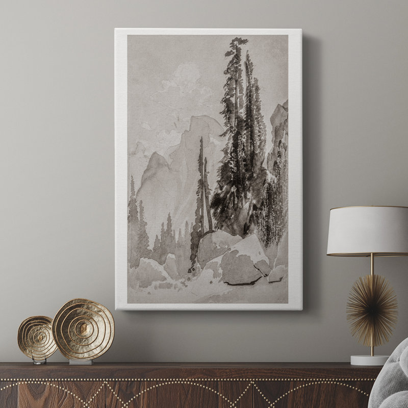 Paysage rétro CC XXII - galerie Cavas sur mesure, H 36 po x l 24 po