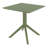 Farrah 3-Piece Square Patio Bistro Set with Stackable Chairs-1052249810