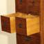 Commodes et commodes rectangulaires en bois massif brun