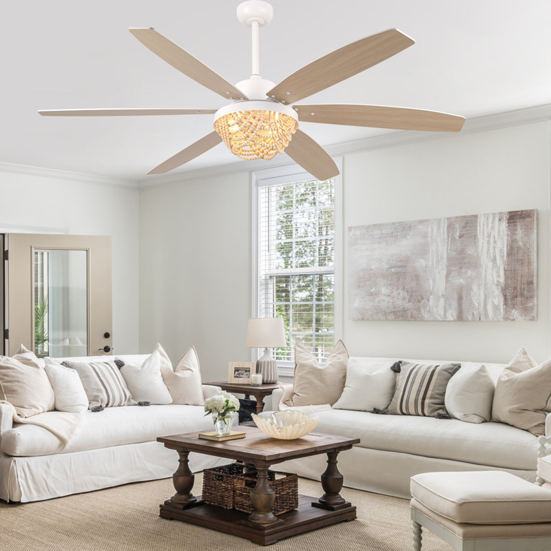 Ventilateur de plafond 65 po Boho