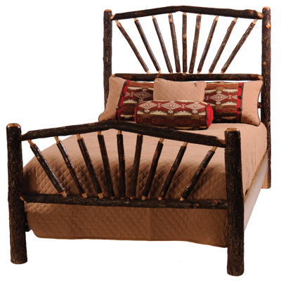 Lit Sunburst Fireside Lodge Hickory - simple - espresso