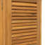 Armoire d'extérieur à lattes, armoire d'appoint