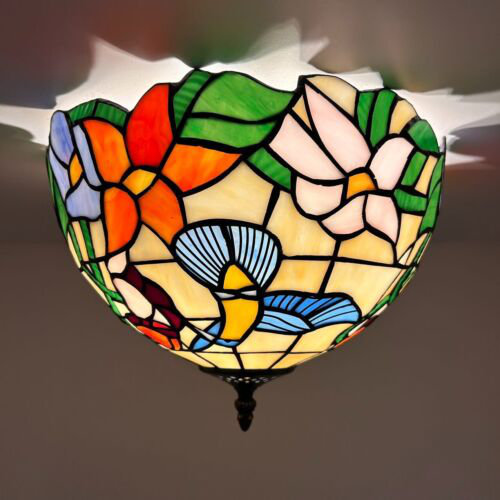 Tiffany Glass Flush Mount