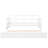 Twin Daybed With Trundle Bed, Solid Wood Build For Space Solution White Hideaway Trundle, Strong Various Home Spaces And Needs