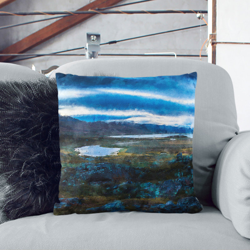 Square Cushion, 40cm H x 40cm W x 15cm D, Black
