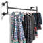 Wall Mounted Industrial Pipe Coat Rack