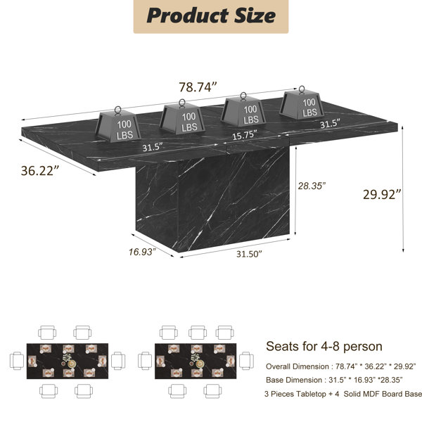 Dimensions du produit