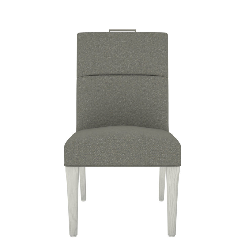 Brattle Road By Thom Filicia 20'' H Upholstered Side Chair, Casa Blanca, Nomad Slate Crypton® Chenille