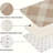 Neutral Beige Plaid 2-Piece Kitchen & Bedroom Mats-598870813