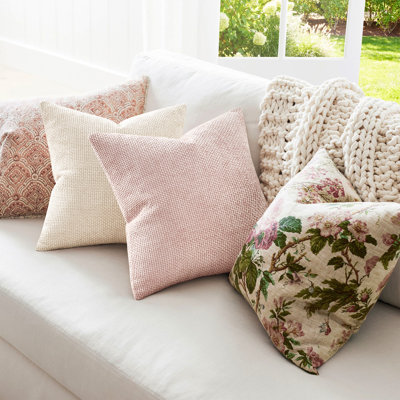 Throw Pillow Covers 18x18 Inch Soft Decorative Chenille Pillow Covers Cushion Covers Pack of 4