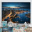 «Chicago Beautiful Cityscape I - Chicago», reproduction sur toile encadrée-613058423-613058382