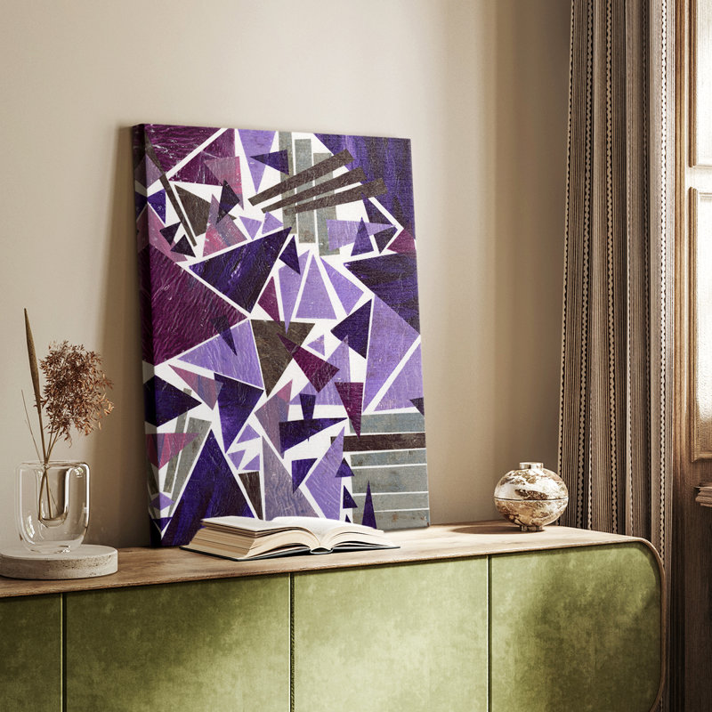 Rêve mauve II - galerie Cavas sur mesure, H 27 po x l 18 po