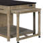 Îlot de cuisine multifonctionnel avec prises de courant, surface extensible et rangement de tiroir (+ tiroirs de chariot extensibles naturels, rétro intégré-1614146140