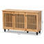 12 Pair Shoe Storage Cabinet
