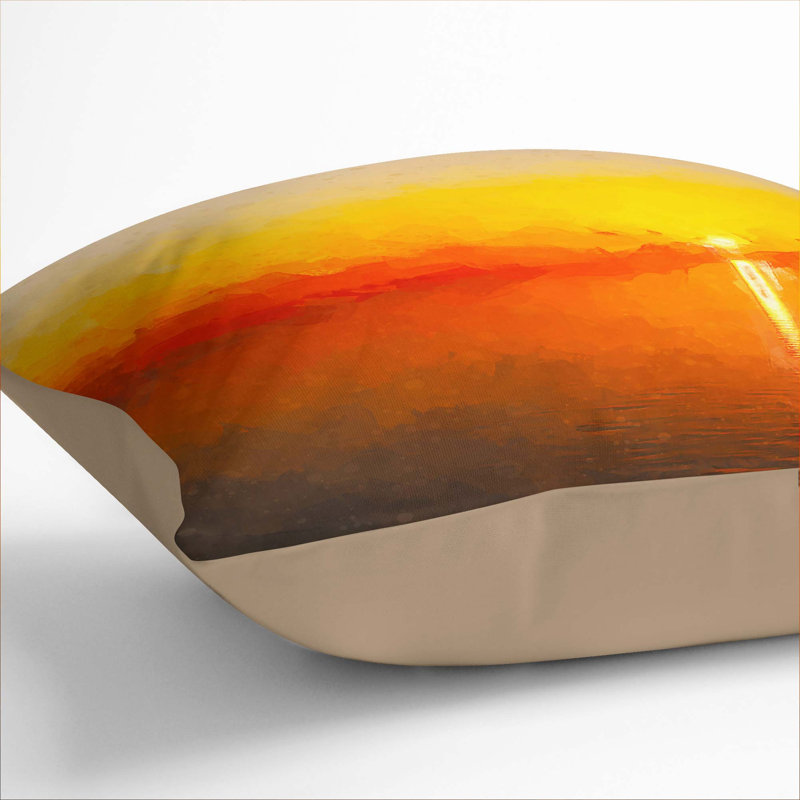 Square Cushion, 40cm H x 40cm W x 15cm D, Stone