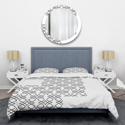 Ensemble de housse de couette Abstract Retro Abstract III Mid-Century