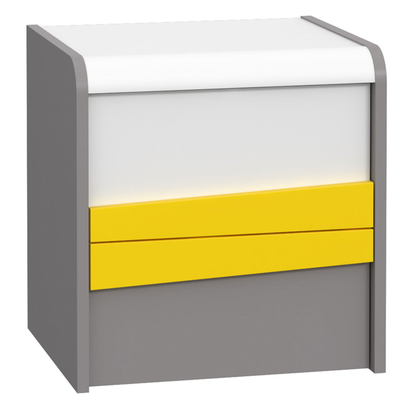 49 cm W Bedside Table