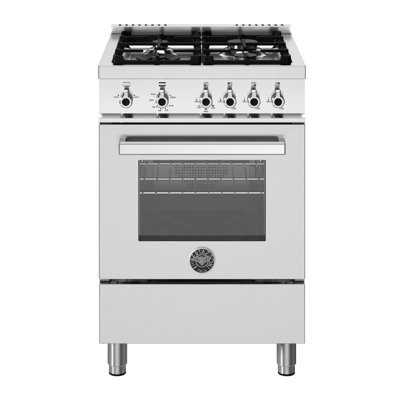 Bertazzoni 24" 2.4 Cubic Feet Natural Gas Free Standing Range
