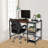Sahaana Metal Base Computer Desk-657603546