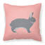 Coussin décoratif d’extérieur éclectique lapin check-23813802-48712588