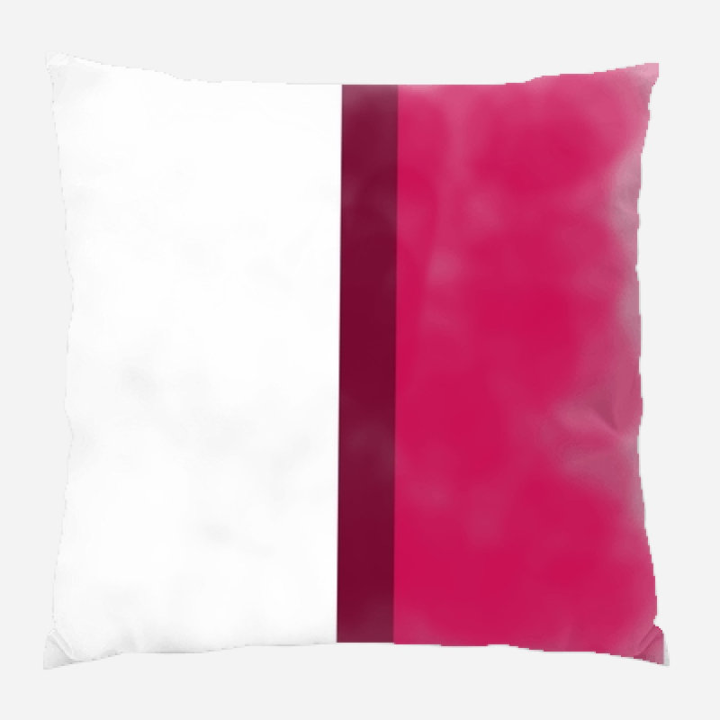 Microsuede Reversible Throw Pillow