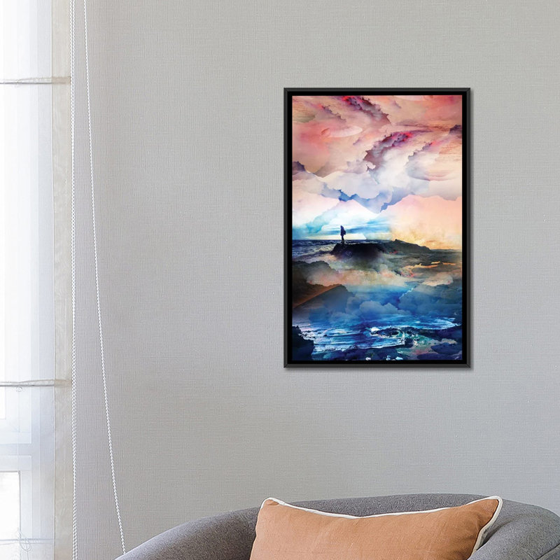 «I Dream Deep on a Level» par Stoian Hitrov - Estampe numérique sur toile tendue avec châssis, H 26 po x l 18 po x P 1,5 po