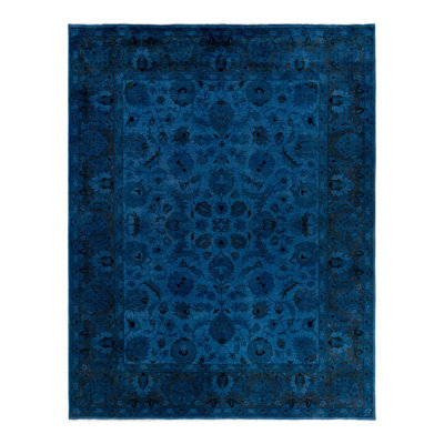 Overyed One-of-a-Kind Rectangle 8'1" X 10'4" Hand Knotted Area Rug