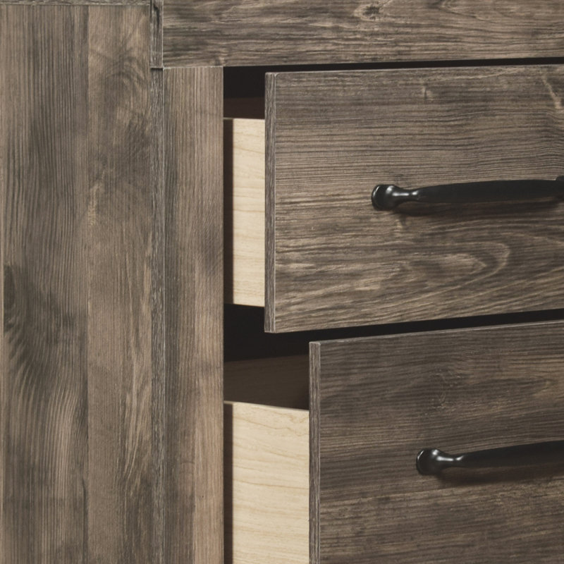 Newington 2-Drawer Nightstand in Gray