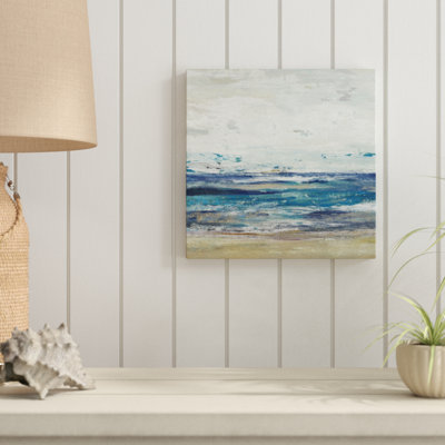 Indigo Horizon I by Studio W - Wrapped Canvas Painting