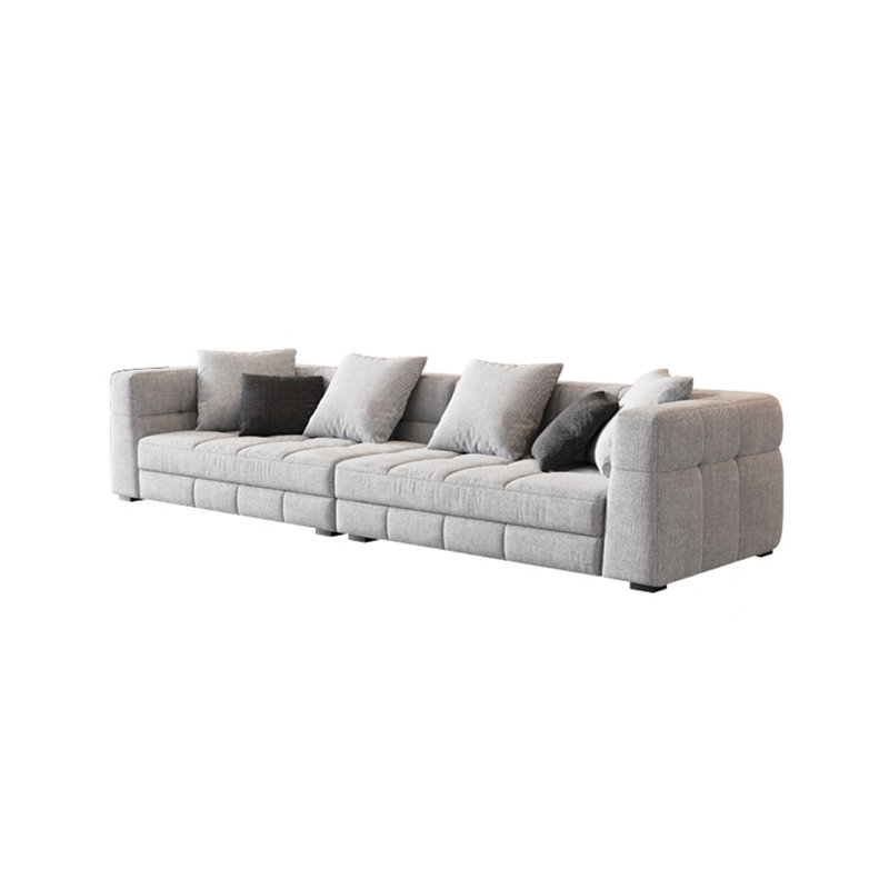 Canapé simple en tissu italien, 4, H 25,59 po x l 112,2 po x P 41,73 po
