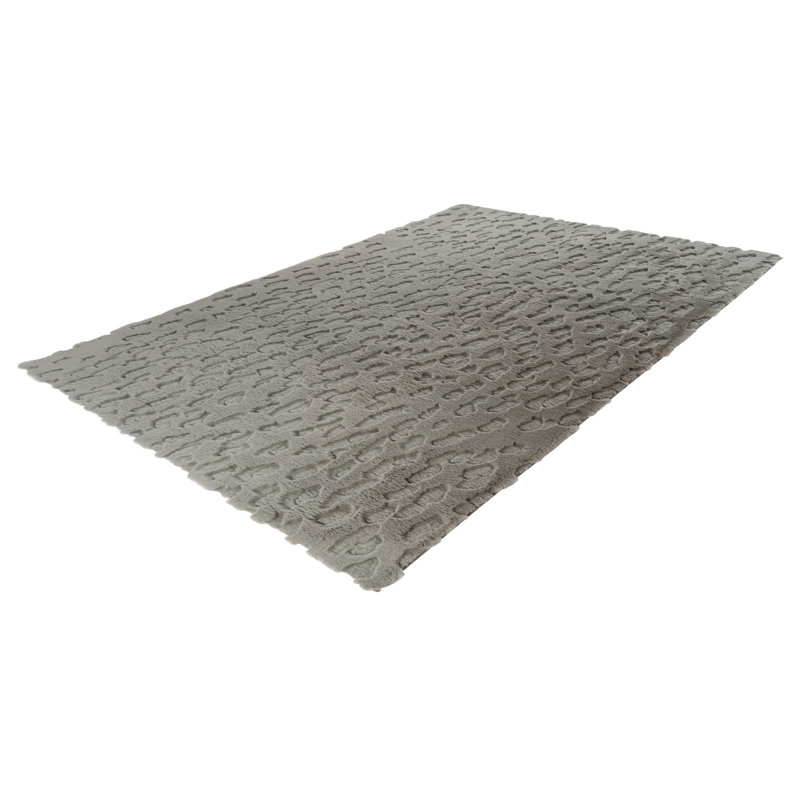 Montay Uni Hand Tufted Area Rug, Rectangular 160 x 230cm, Silver