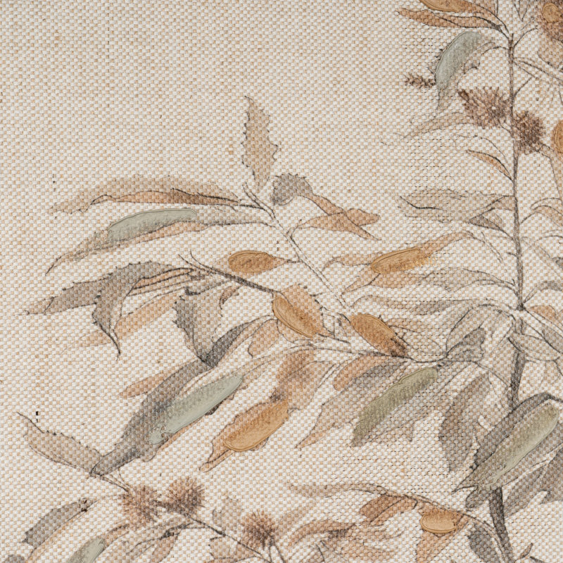 Botanical Whisper II, toile peinte à la main
