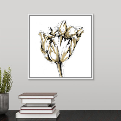 « gold tulipe i » par the novogratz-reproduction d’art sur toile