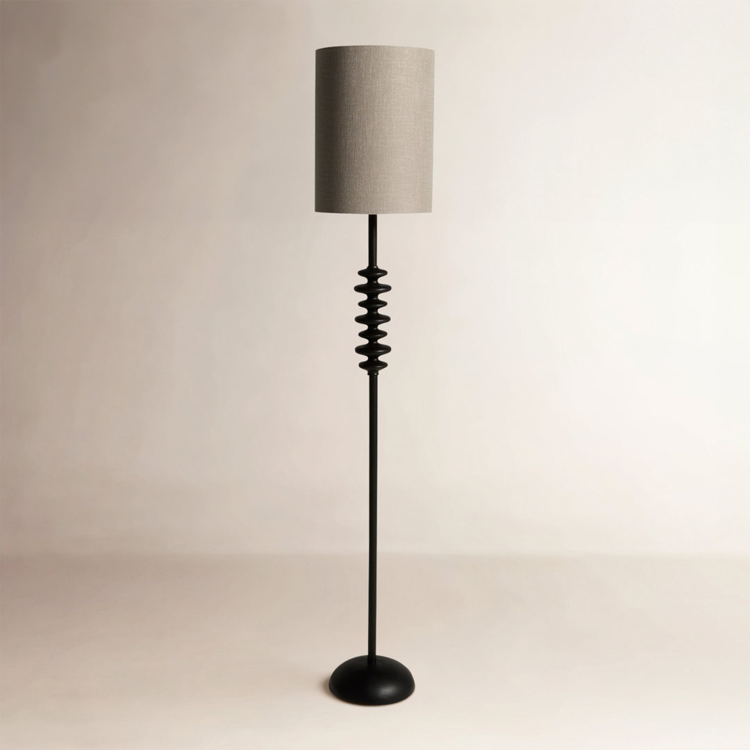 68'' Matte Black Traditional Floor Lamp Birch Lane™