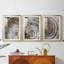 ABSTRACT Series CCLX III - Impression sur mesure avec cadre de qualité supérieure - 3 pièces-1845128160-1845128163