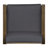 CLUB CHAIRS SET OF 2, DARK GREY, Patio Set, Patio Chairs, Patio Chair Set