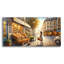  «Morning In Paris» par Rey Klimt, art mural en verre acrylique, 24 po x 12 po