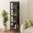 63"H 3-Sided Glass Display Cabinet With Adjustable Shelf-32105583