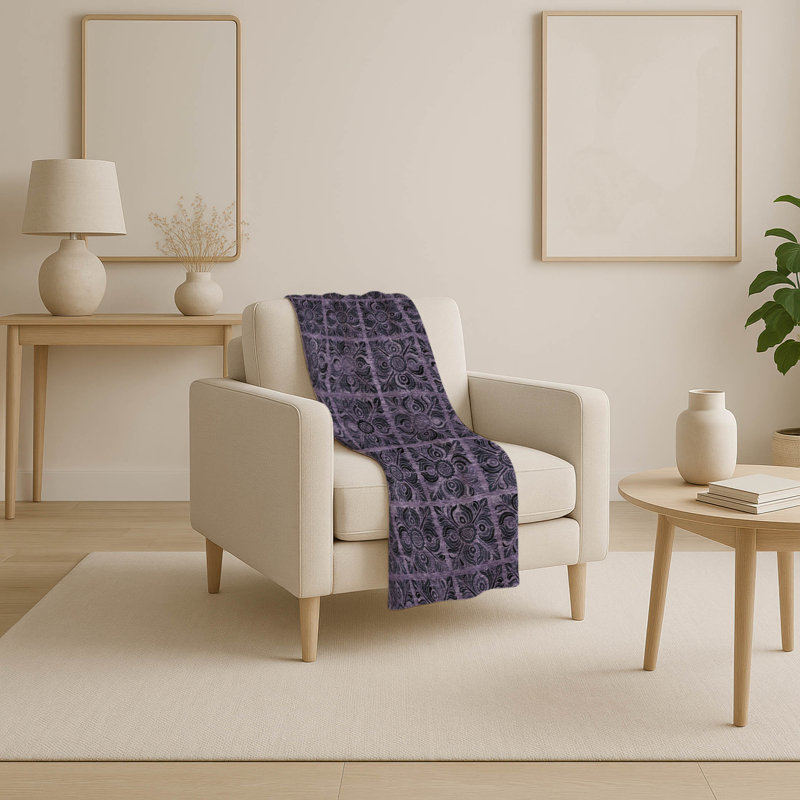 Jeté Addison Sherpa ASB853, Mauve