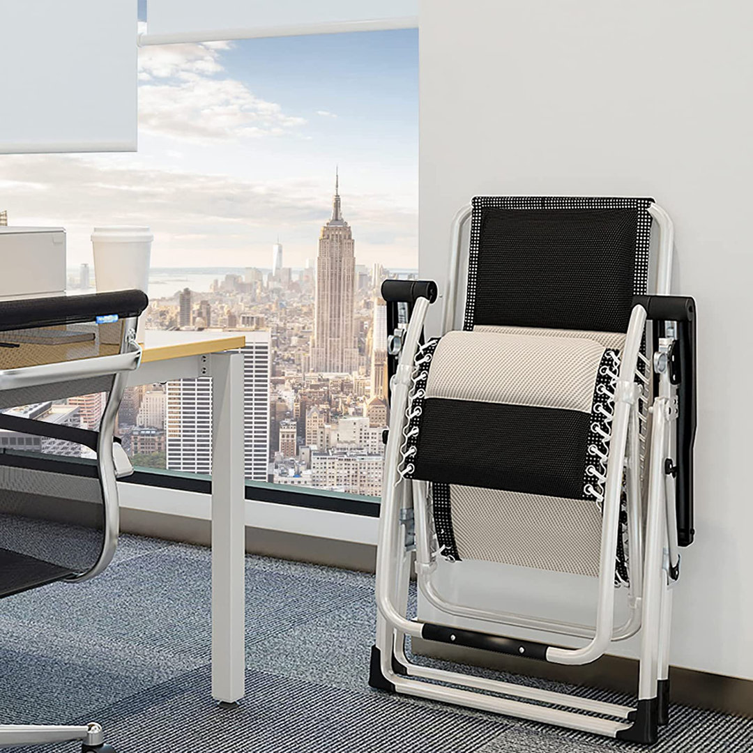 Giannina Patio Zero Gravity Chair Outdoor Lounge Chair Adjustable Recline Chair Arlmont & Co.