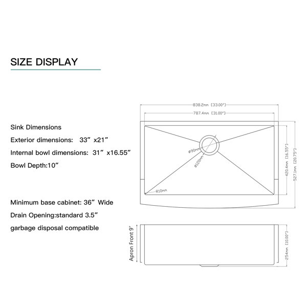 Product Dimensions
