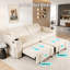 Canapé-lit modulaire en velours côtelé 91 po-588678075