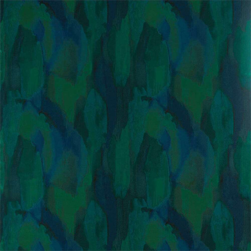 Hepworth Fabric, Blue Malachite