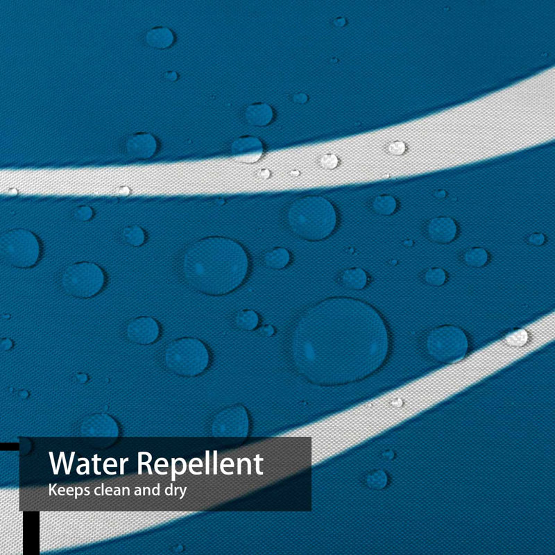 Rideau de douche Water Wave, L 72 po x l 78 po